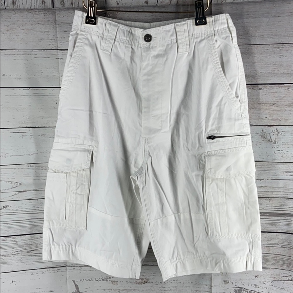 Eastbay white cargo pants lots of pockets